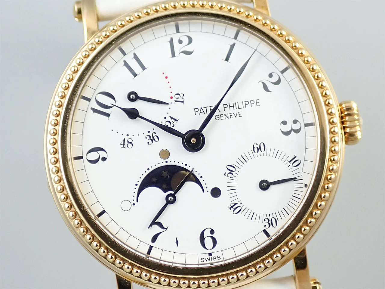 パテックフィリップ プチコンプリケーション Ref.5015J-001 イエローゴールド ホワイト文字盤 - Image 3
