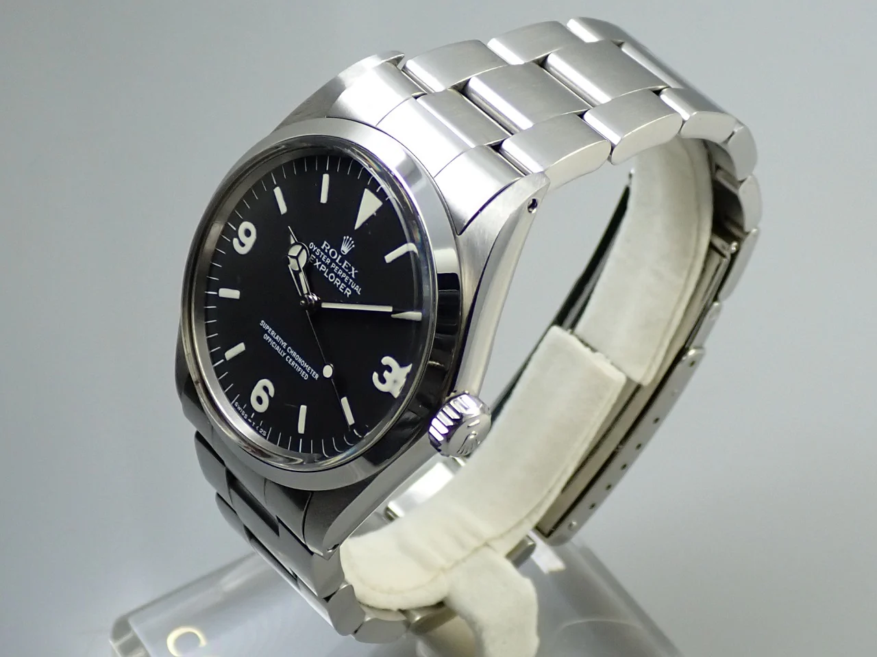 ロレックス エクスプローラーI Ref.1016 ステンレススチール ブラック文字盤 - Image 4