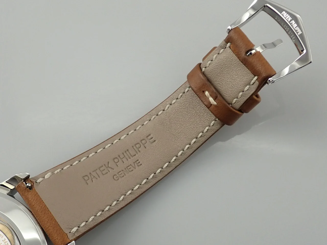 パテックフィリップ カラトラバ ウィークリーカレンダー Ref.5212A-001 ステンレススチール シルバー文字盤 - Image 9