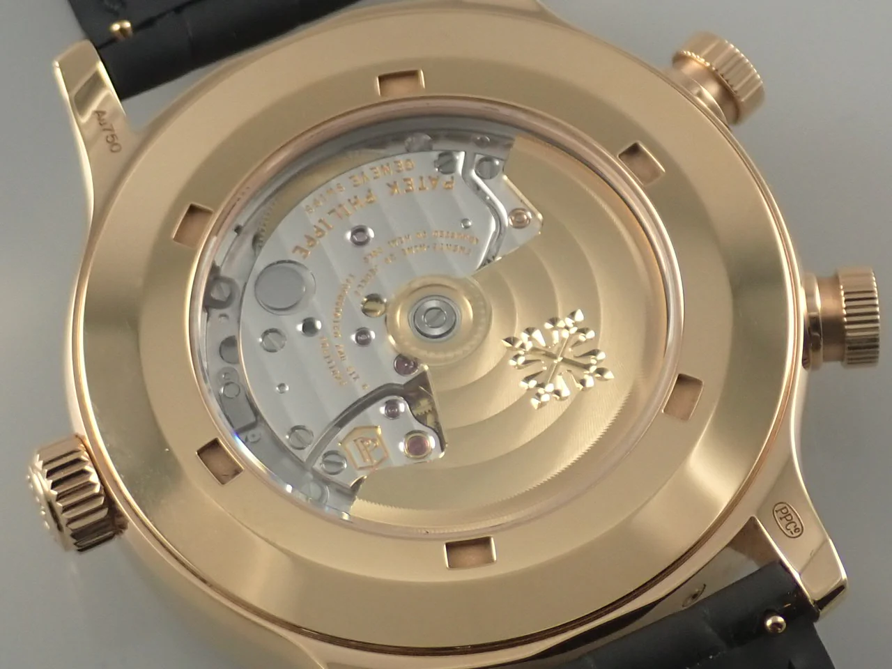 パテックフィリップ カラトラバ パイロット トラベルタイム Ref.5524R-001 ローズゴールド ブラウン・ソレイユ文字盤 - Image 8