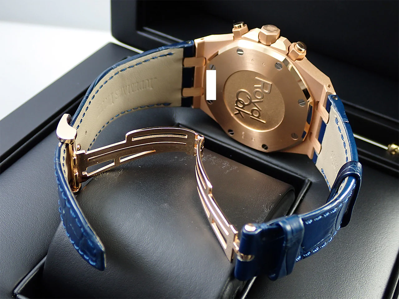 オーデマピゲ ロイヤルオーク クロノグラフ Ref.26331OR.OO.D315CR.01 ピンクゴールド ブルー文字盤 - Image 7