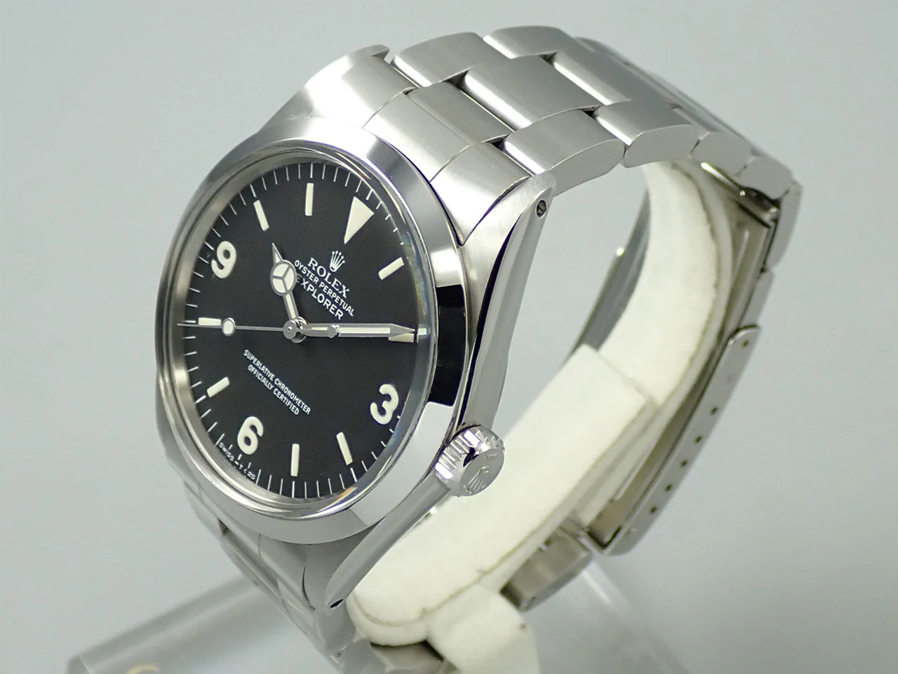 ロレックス エクスプローラーI Ref.1016 ステンレススチール ブラック文字盤 - Image 4