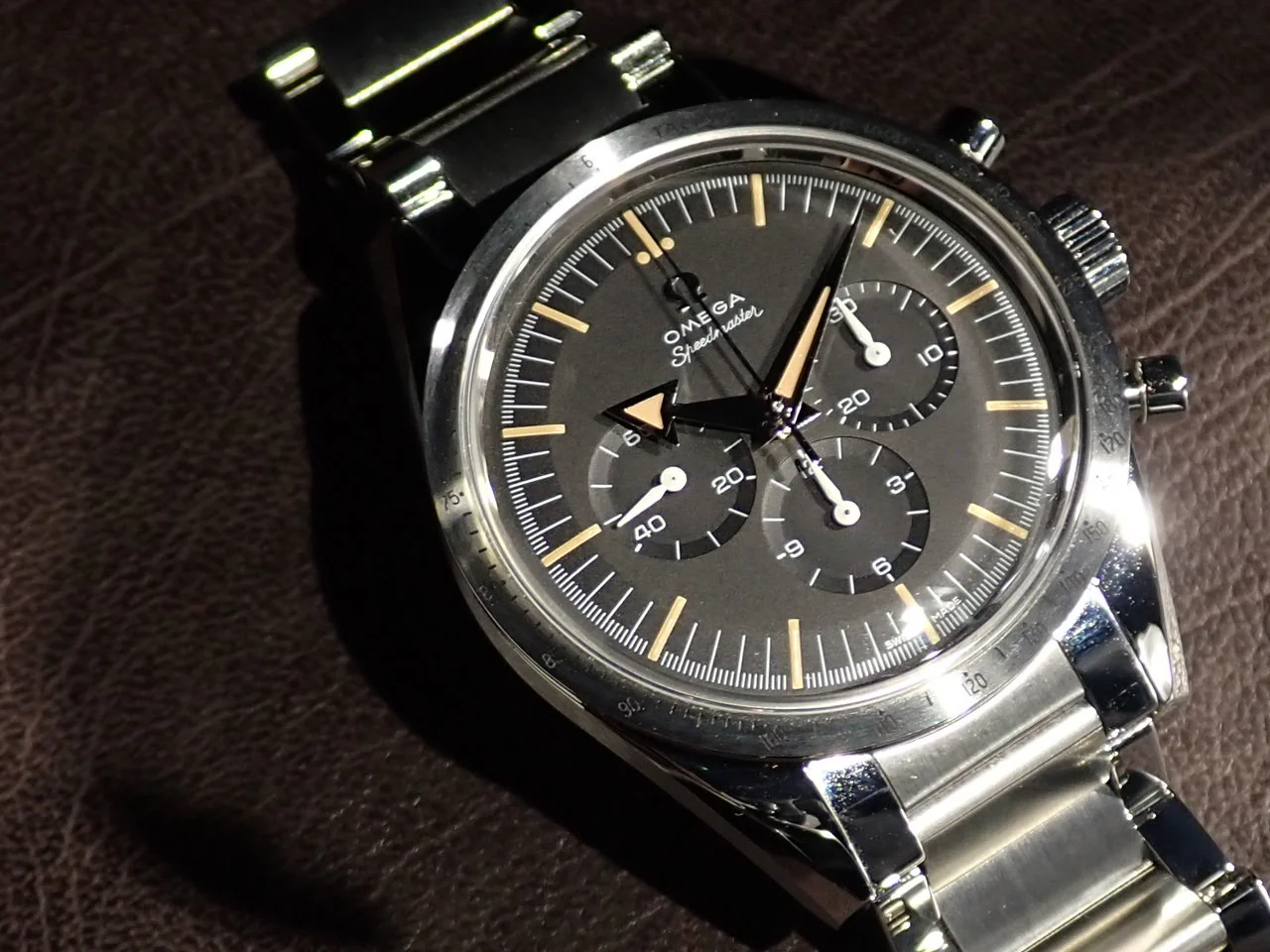 オメガ スピードマスター '57 クロノグラフ 38.6MM Ref.311.10.39.30.01.001 ブラック文字盤 極美品 747S9RHM - Image 12