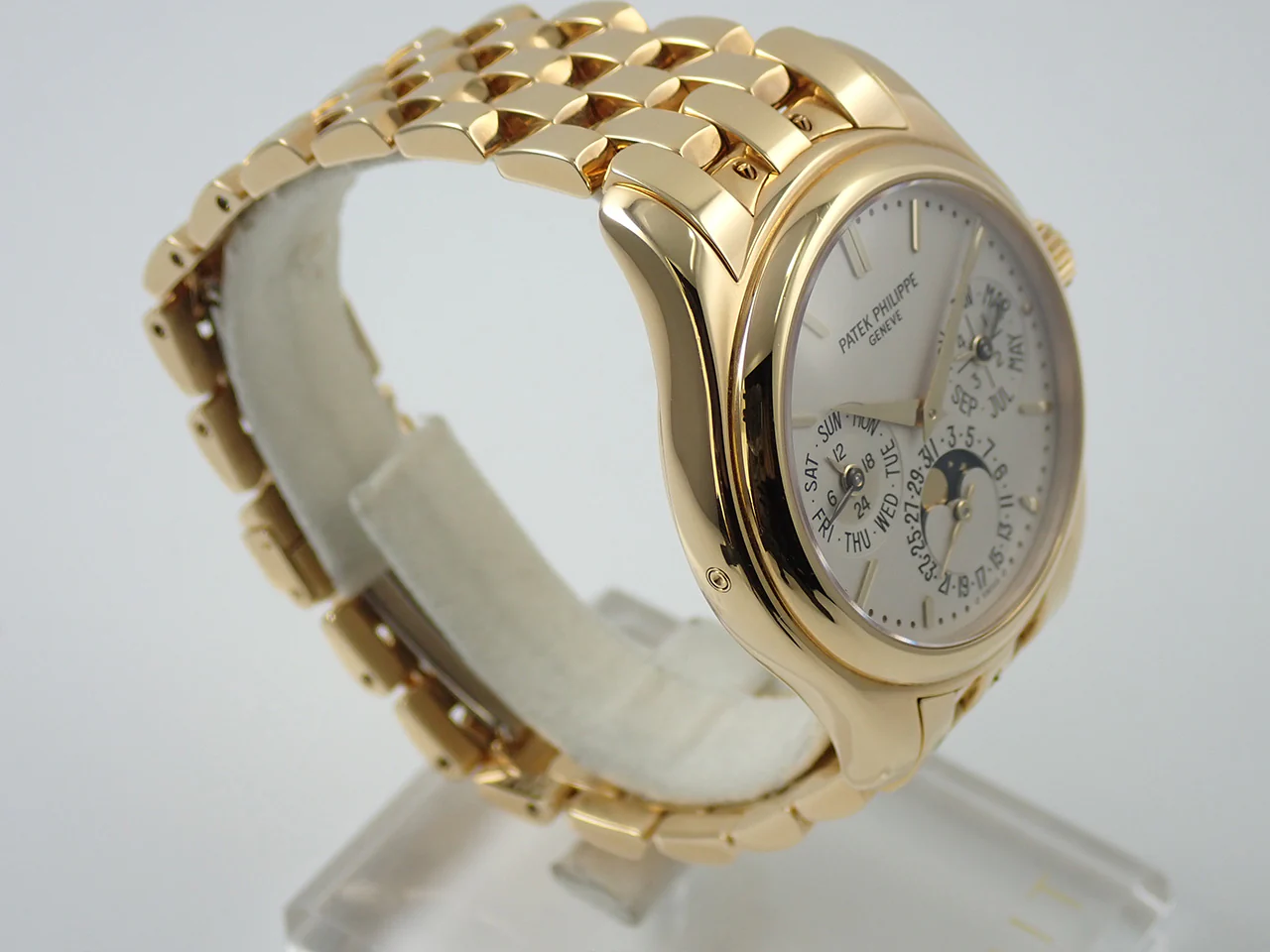 パテックフィリップ パーペチュアルカレンダー Ref.5136/1J-001 イエローゴールド シルバー文字盤 - Image 5