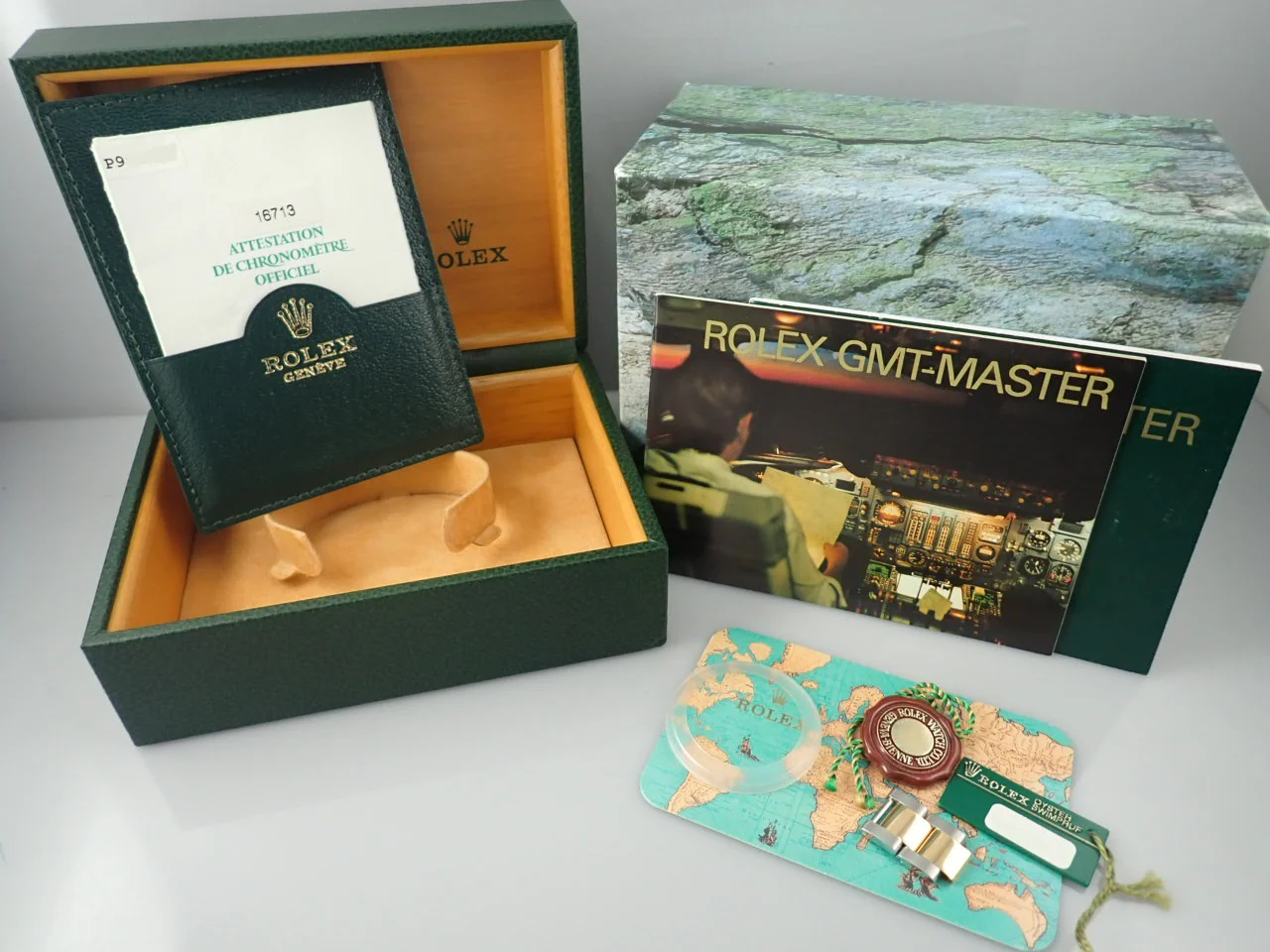 ロレックス GMTマスターII Ref.16713 ステンレススチール/イエローゴールド ブラウン文字盤 オイスターブレスレット - Image 10
