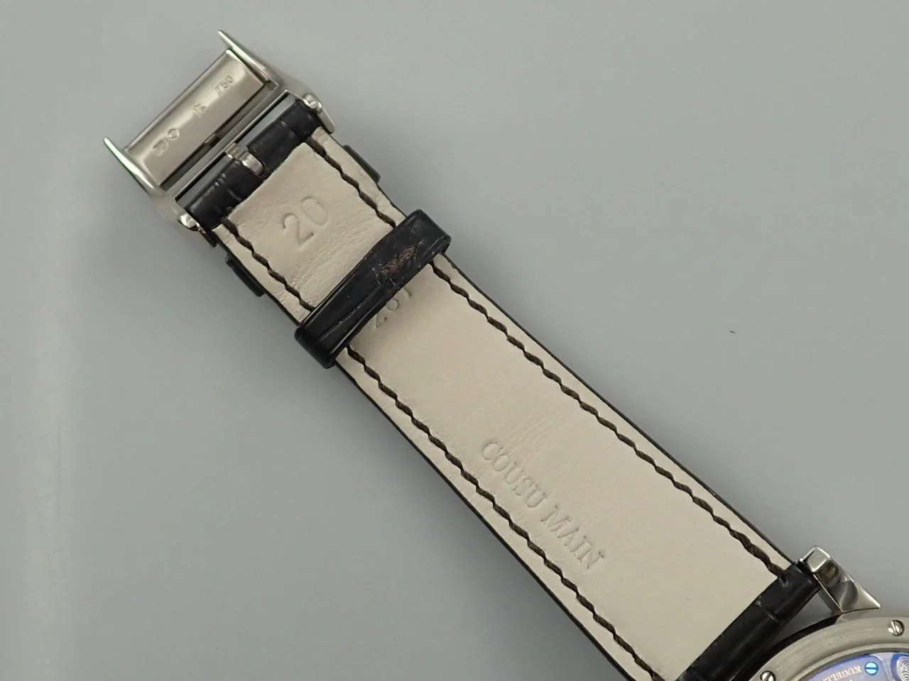 A.ランゲ＆ゾーネ サクソニア アニュアルカレンダー Ref.330.026E シルバー文字盤 美品 7AM137MS - Image 9