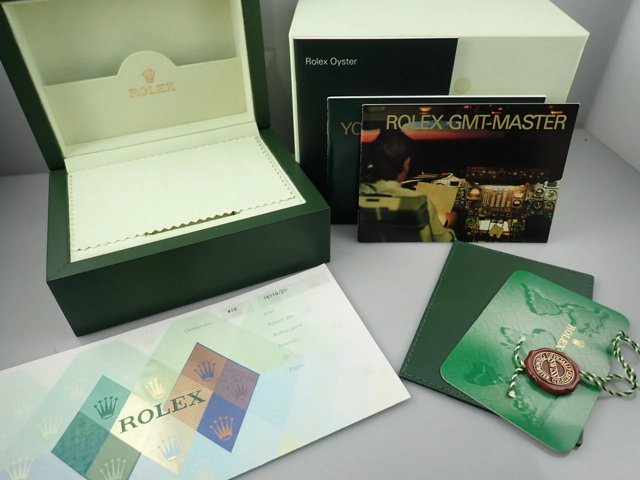 ロレックス GMTマスターII Ref.16710 ステンレススチール ブラック文字盤 ジュビリーブレスレット 極美品 7C3703C8 - Image 10