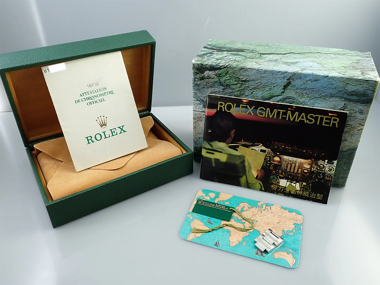 ロレックス GMTマスターII Ref.16710 ステンレススチール ブラック文字盤 オイスターブレスレット - Image 11