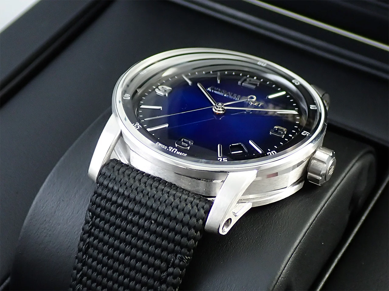 オーデマピゲ CODE 11.59 バイ オーデマ ピゲ Ref.15210BC.OO.A002KB.01 ホワイトゴールド スモークブルーラッカー文字盤 - Image 6