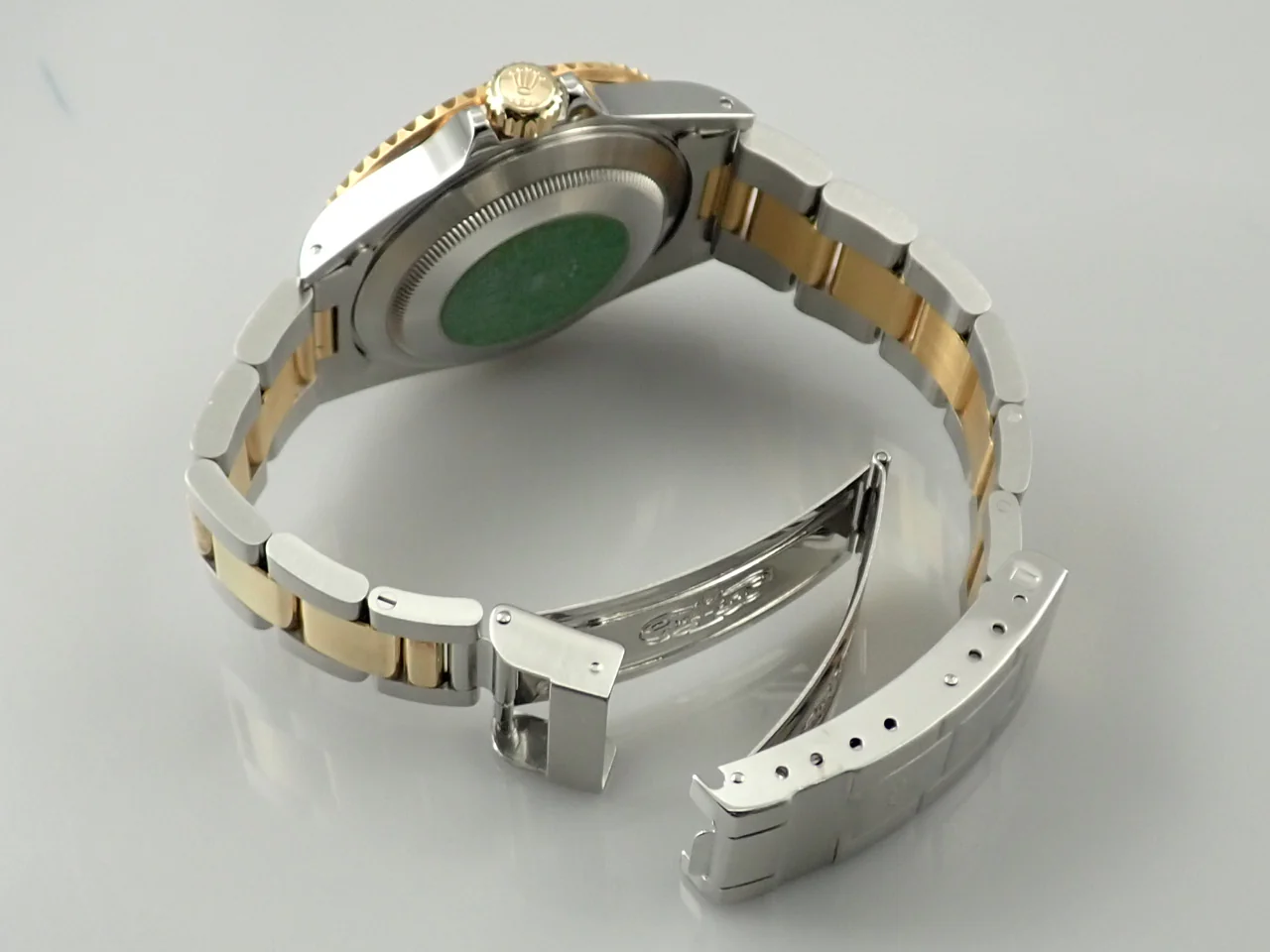 ロレックス サブマリーナー デイト Ref.16803 ステンレススチール/イエローゴールド ブルー文字盤 - Image 8