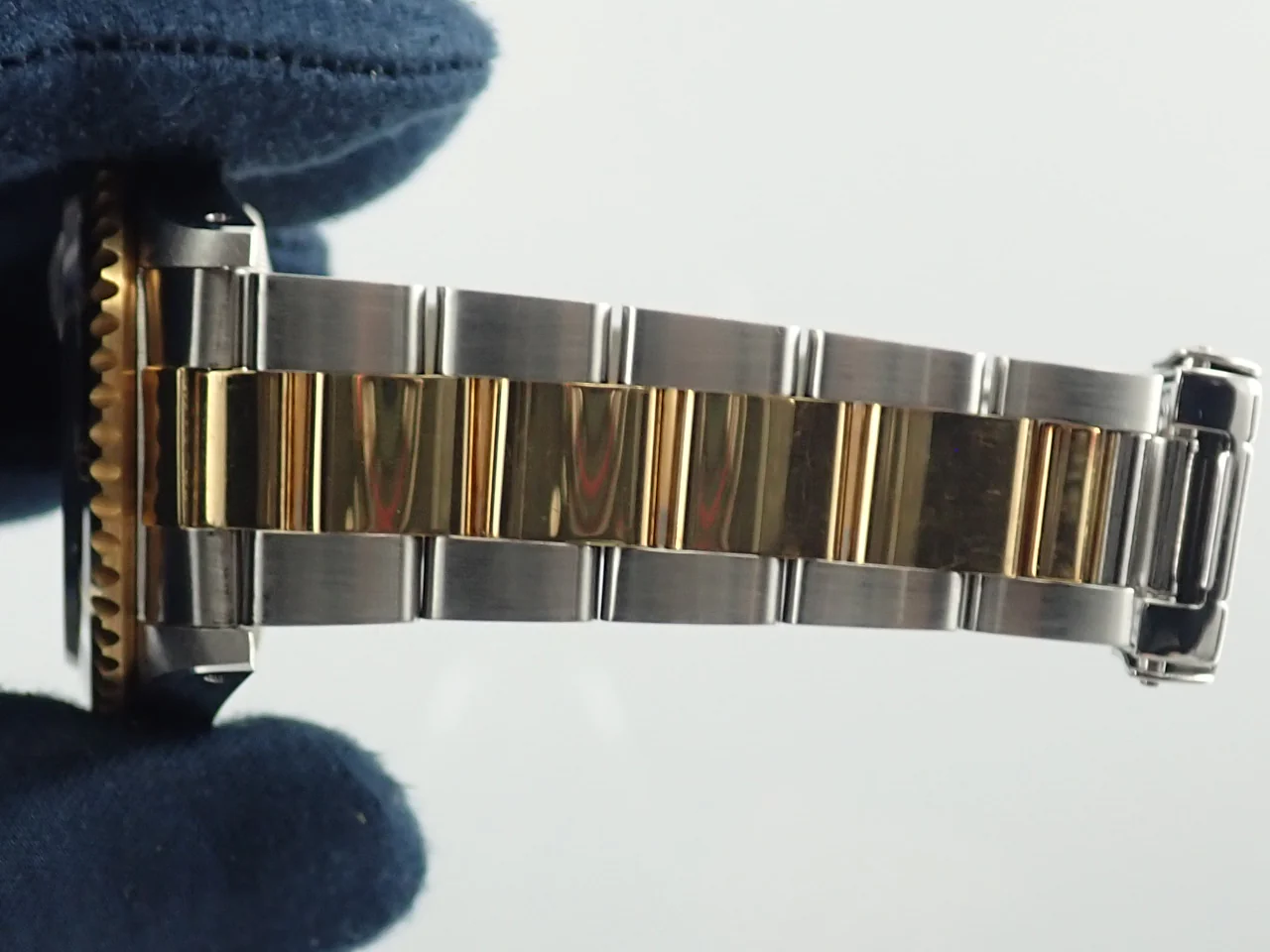 ロレックス サブマリーナー デイト Ref.16803 ステンレススチール/イエローゴールド ブルー文字盤 - Image 9
