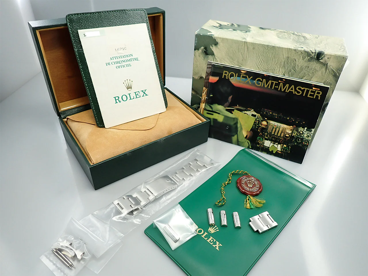 ロレックス GMTマスターII Ref.16710 ステンレススチール ブラック文字盤 ジュビリーブレスレット 中古 7LAUFRTK - Image 10