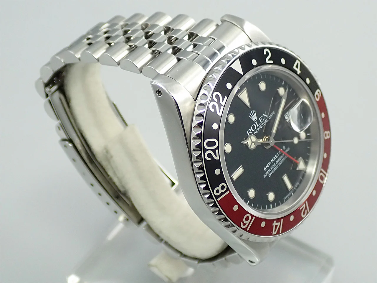 ロレックス GMTマスターII Ref.16710 ステンレススチール ブラック文字盤 ジュビリーブレスレット 中古 7LAUFRTK - Image 5