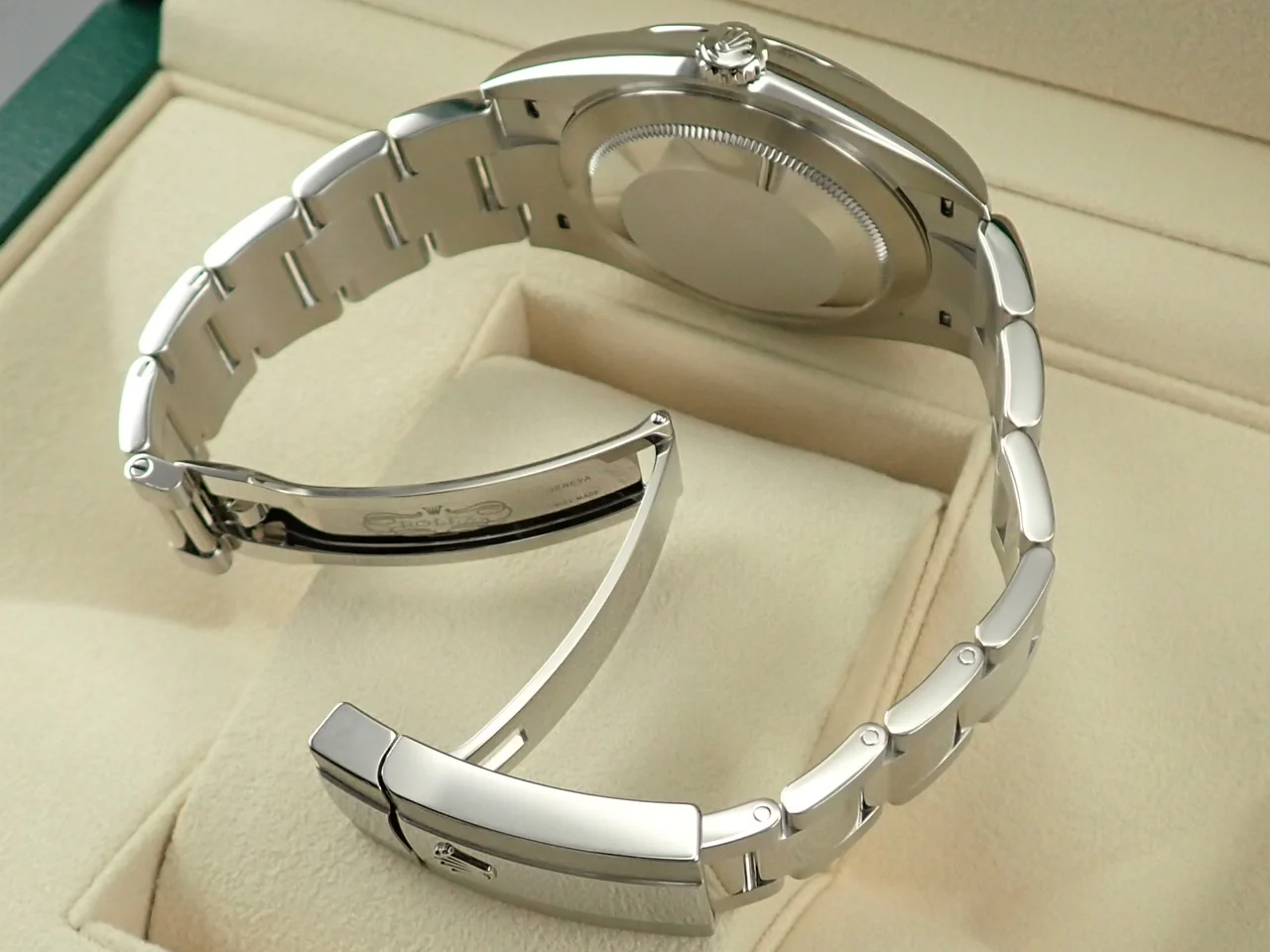 ロレックス デイトジャスト41 Ref.126300 ステンレススチール アズーロブルー文字盤 オイスターブレスレット 中古 7WT90W56 - Image 7