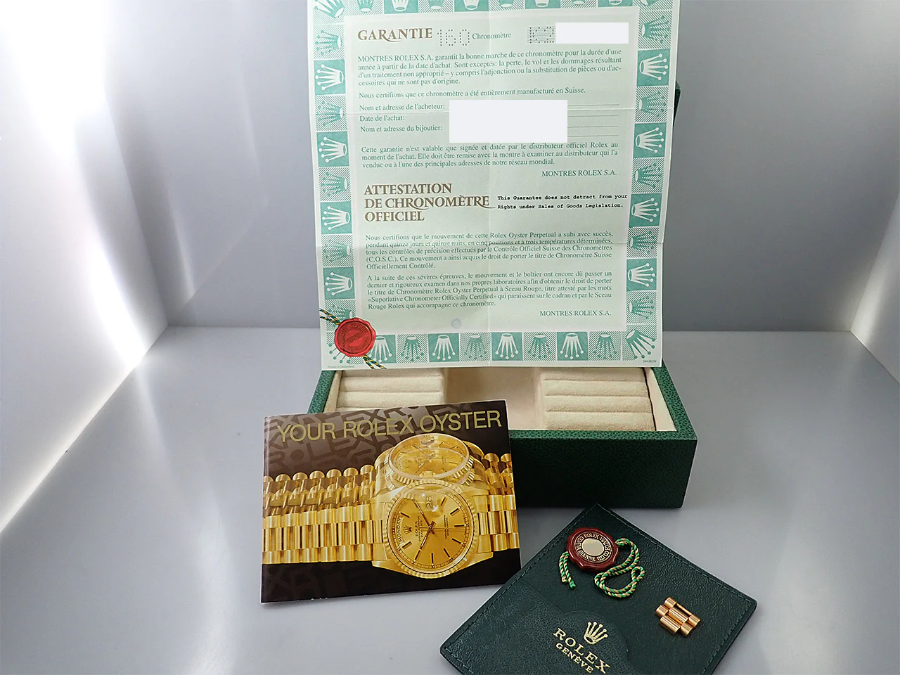 ロレックス デイデイト36 Ref.118235NG ピンクゴールド ブラックシェル文字盤 - Image 10