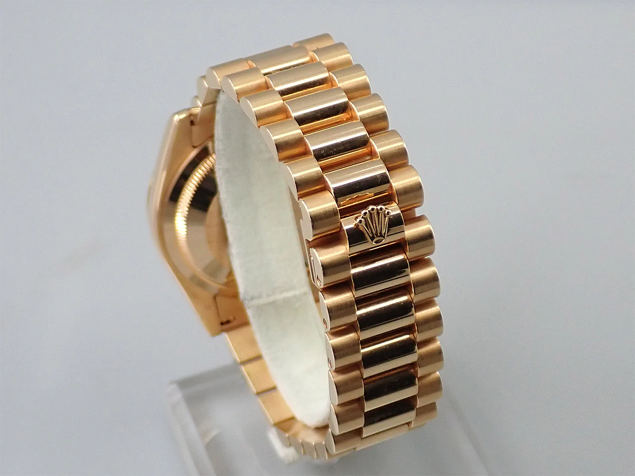 ロレックス デイデイト36 Ref.118235NG ピンクゴールド ブラックシェル文字盤 - Image 7