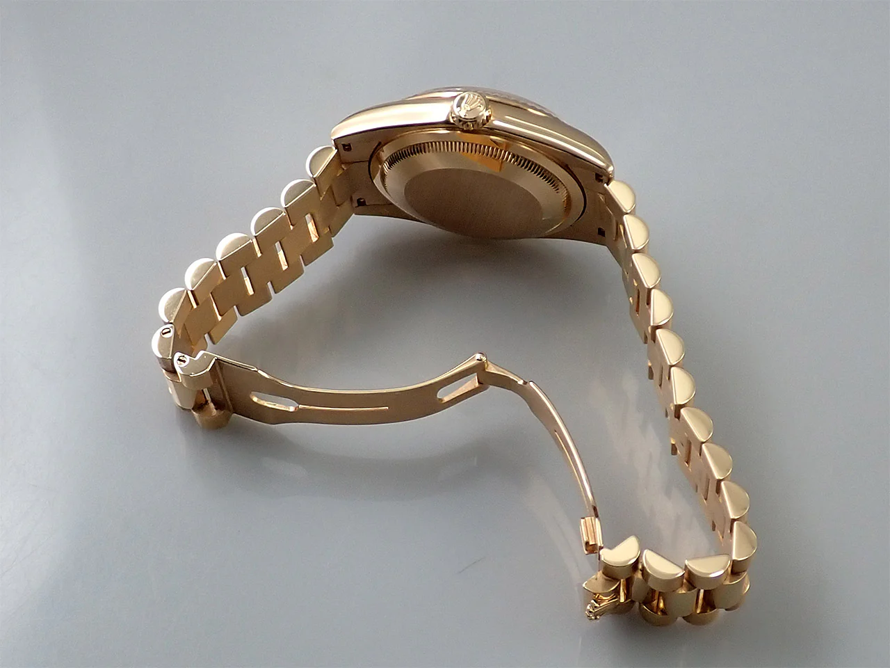 ロレックス デイデイト36 Ref.118235NG ピンクゴールド ブラックシェル文字盤 - Image 8