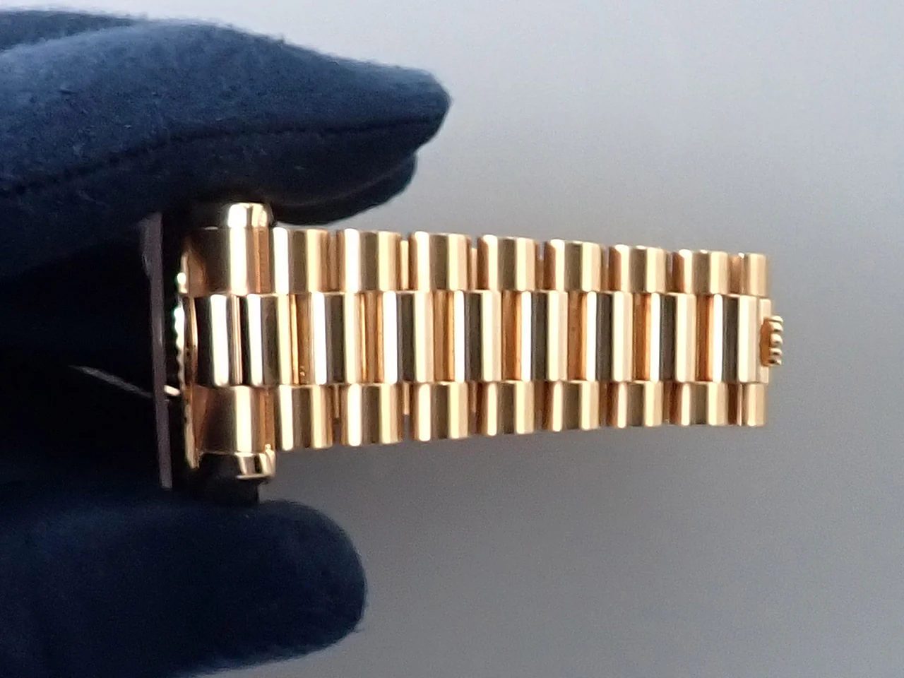 ロレックス デイデイト36 Ref.118235NG ピンクゴールド ブラックシェル文字盤 - Image 9