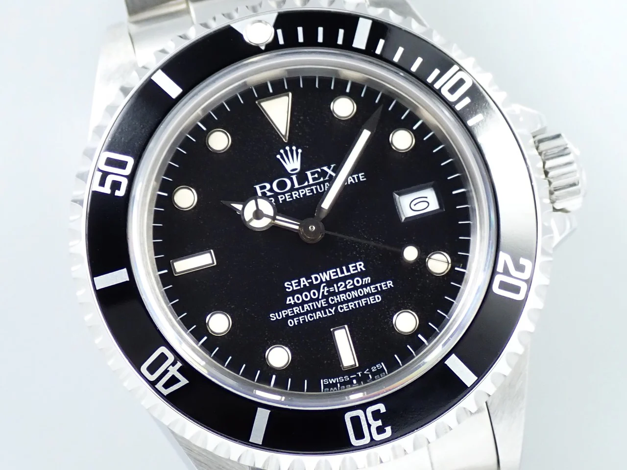 ロレックス シードゥエラー Ref.16600 ステンレススチール ブラック文字盤 - Image 3