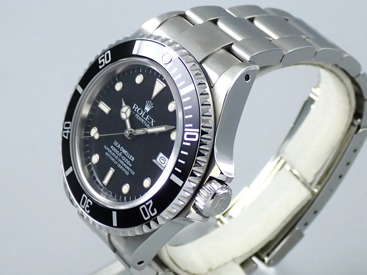 ロレックス シードゥエラー Ref.16600 ステンレススチール ブラック文字盤 - Image 4