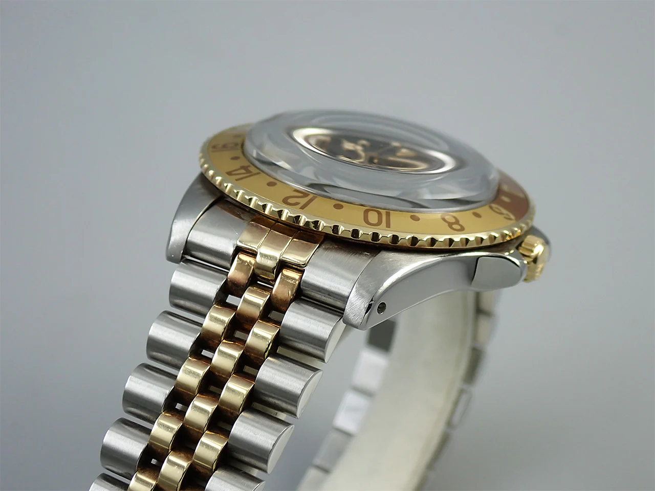 ロレックス GMTマスター Ref.1675/3 ステンレススチール/イエローゴールド ブラウン文字盤 ジュビリーブレスレット 中古 803ZWR20 - Image 6