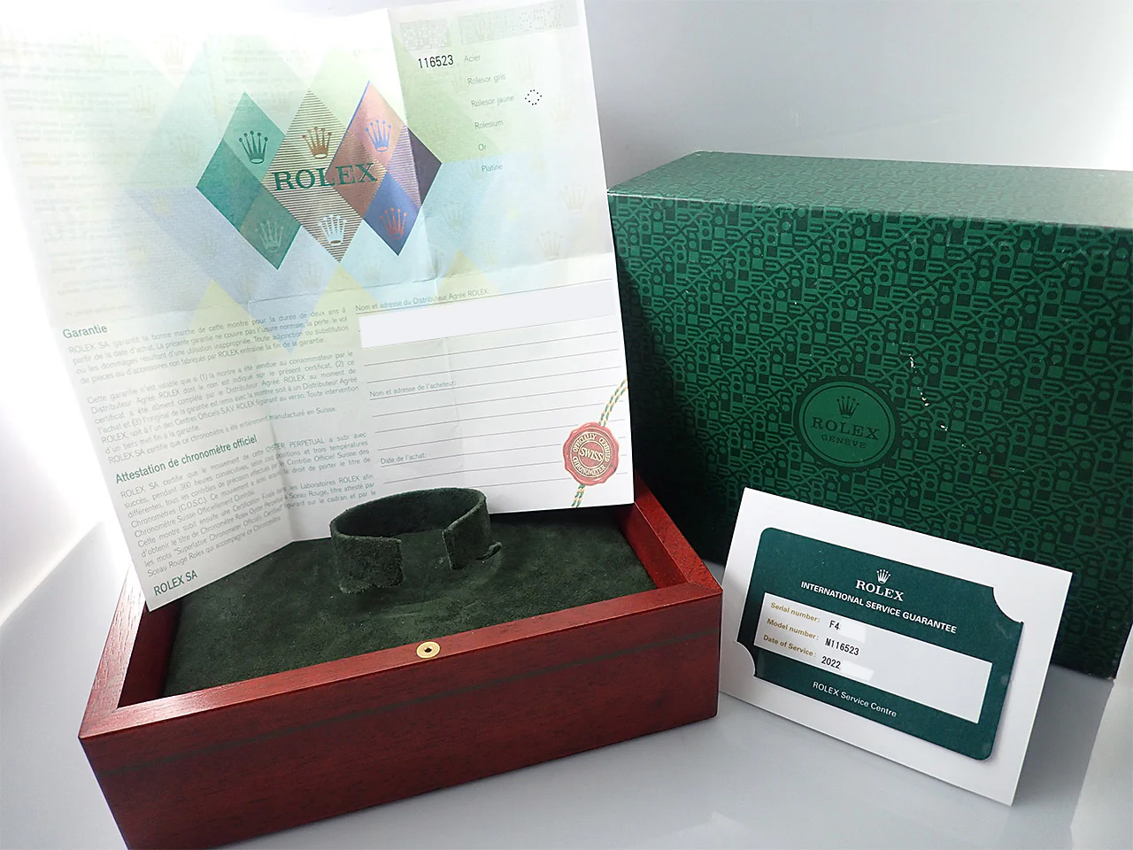 ロレックス デイトナ Ref.116523 ステンレススチール/イエローゴールド ブラック文字盤 - Image 12