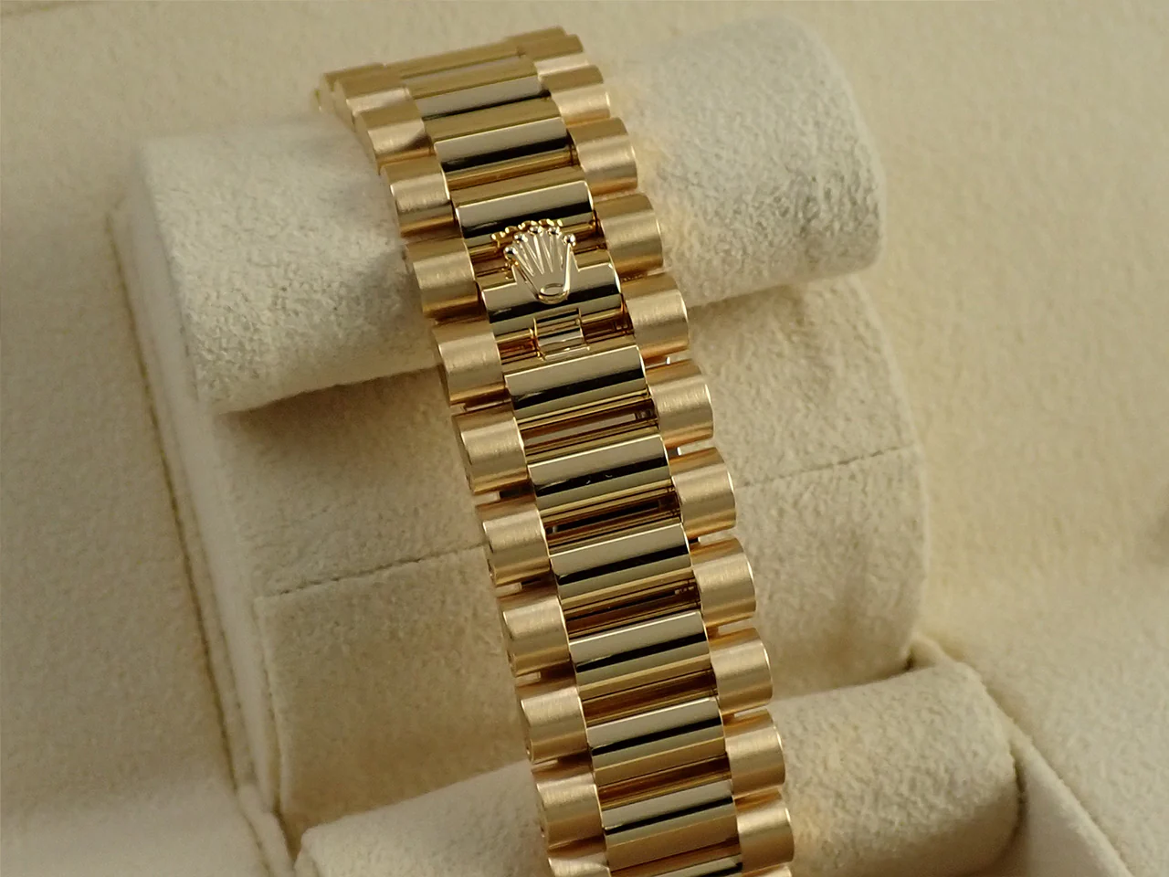 ロレックス デイデイト36 Ref.128238A イエローゴールド グリーンオンブレ文字盤 - Image 6