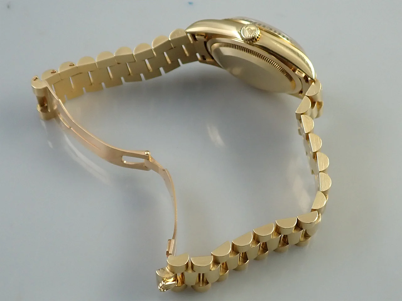 ロレックス デイデイト36 Ref.18238 イエローゴールド ブラック文字盤 - Image 8