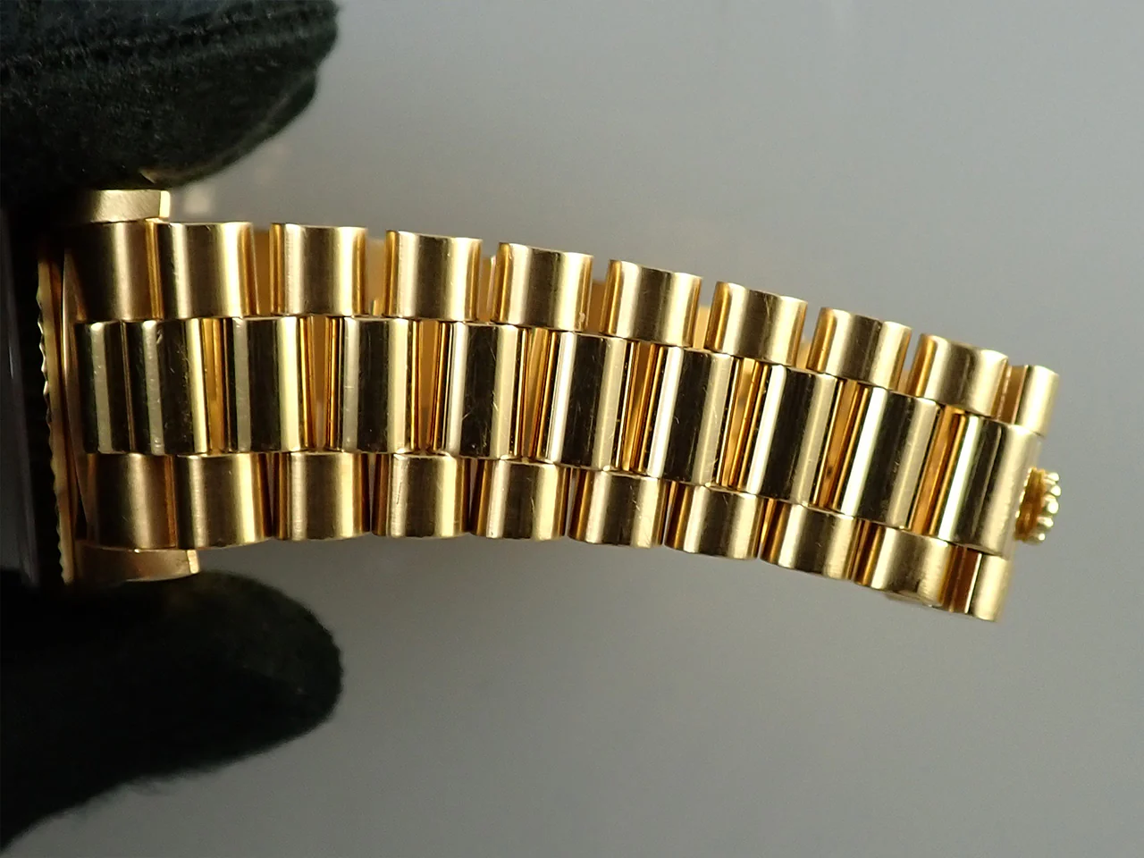 ロレックス デイデイト36 Ref.18238 イエローゴールド ブラック文字盤 - Image 9