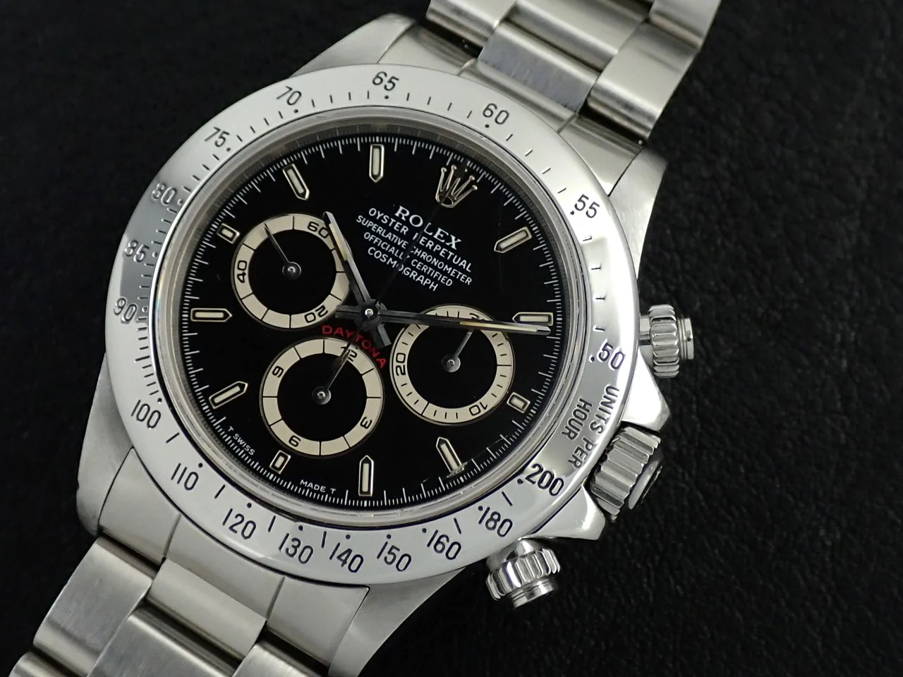 ロレックス デイトナ エルプリメロ Ref.16520 ステンレススチール ブラック文字盤 中古 86WR2CRA - Image 12