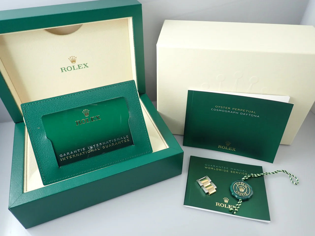ロレックス デイトナ Ref.116503 ステンレススチール/イエローゴールド ホワイト文字盤 - Image 8