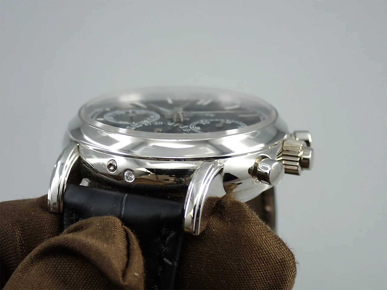 パテックフィリップ パーペチュアルカレンダー スプリットセコンド クロノグラフ Ref.5204P-011 プラチナ ブラック文字盤 - Image 6