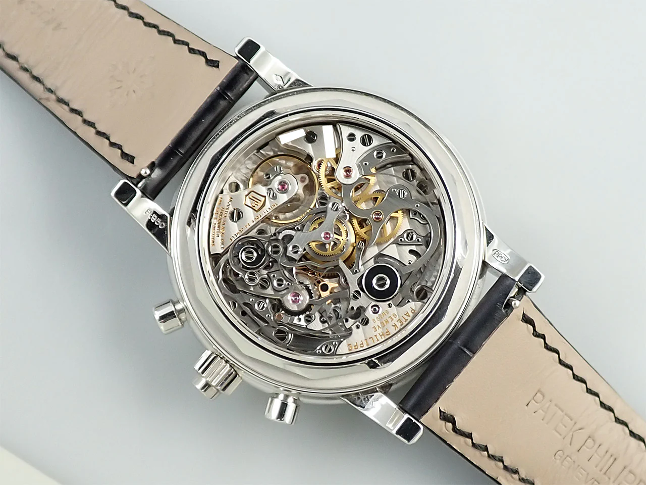 パテックフィリップ パーペチュアルカレンダー スプリットセコンド クロノグラフ Ref.5204P-011 プラチナ ブラック文字盤 - Image 7