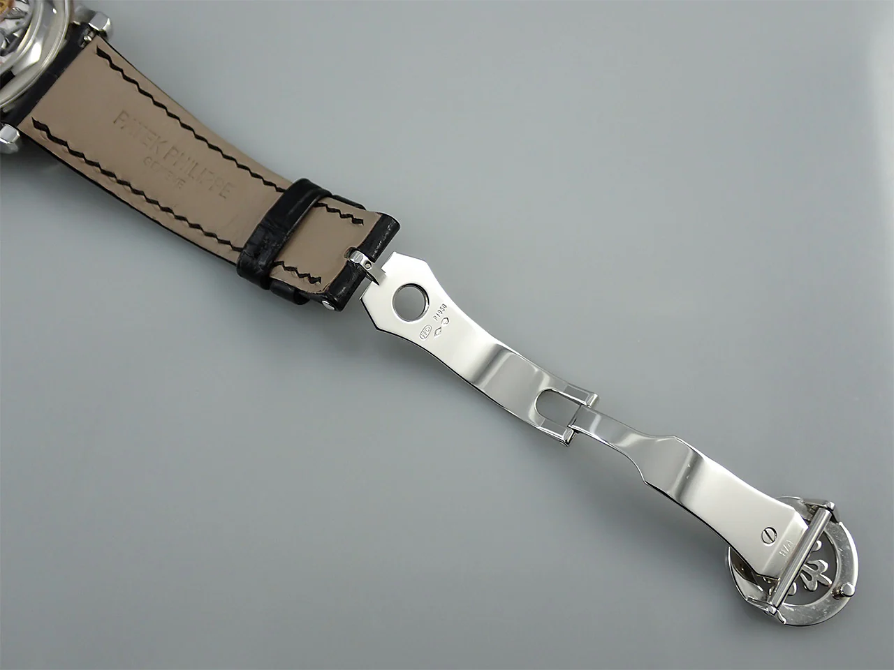 パテックフィリップ パーペチュアルカレンダー スプリットセコンド クロノグラフ Ref.5204P-011 プラチナ ブラック文字盤 - Image 9