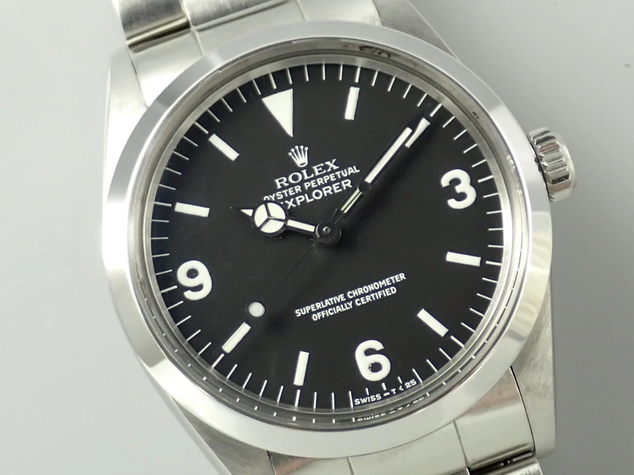 ロレックス エクスプローラーI Ref.1016 ステンレススチール ブラック文字盤 - Image 3