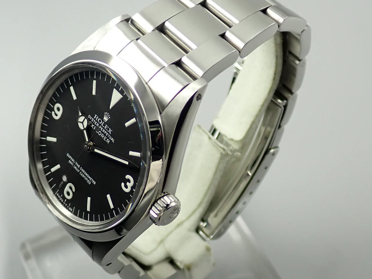 ロレックス エクスプローラーI Ref.1016 ステンレススチール ブラック文字盤 - Image 4