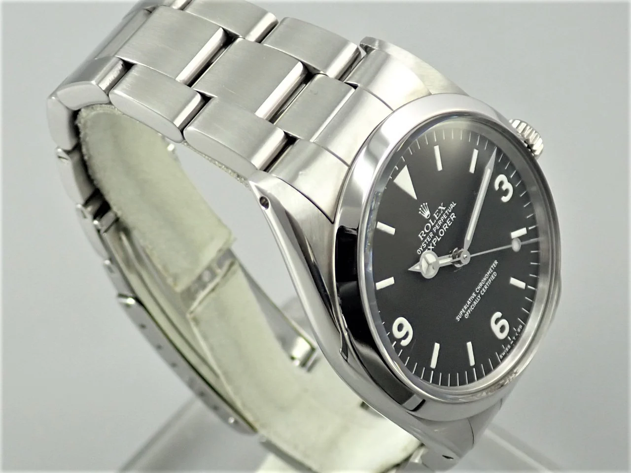 ロレックス エクスプローラーI Ref.1016 ステンレススチール ブラック文字盤 - Image 5