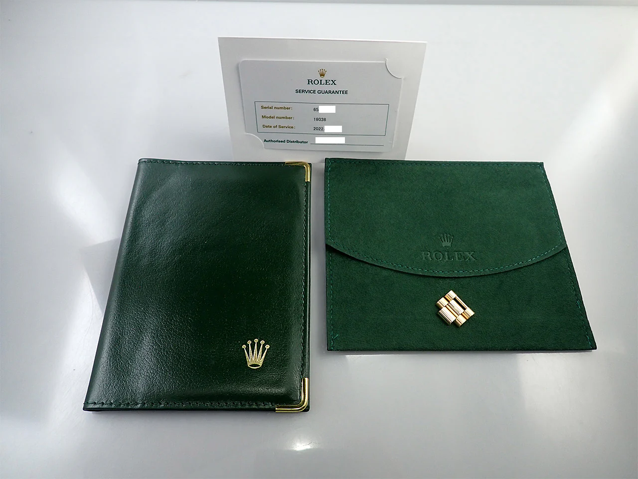 ロレックス デイデイト36 Ref.18038 イエローゴールド ブラック文字盤 - Image 11