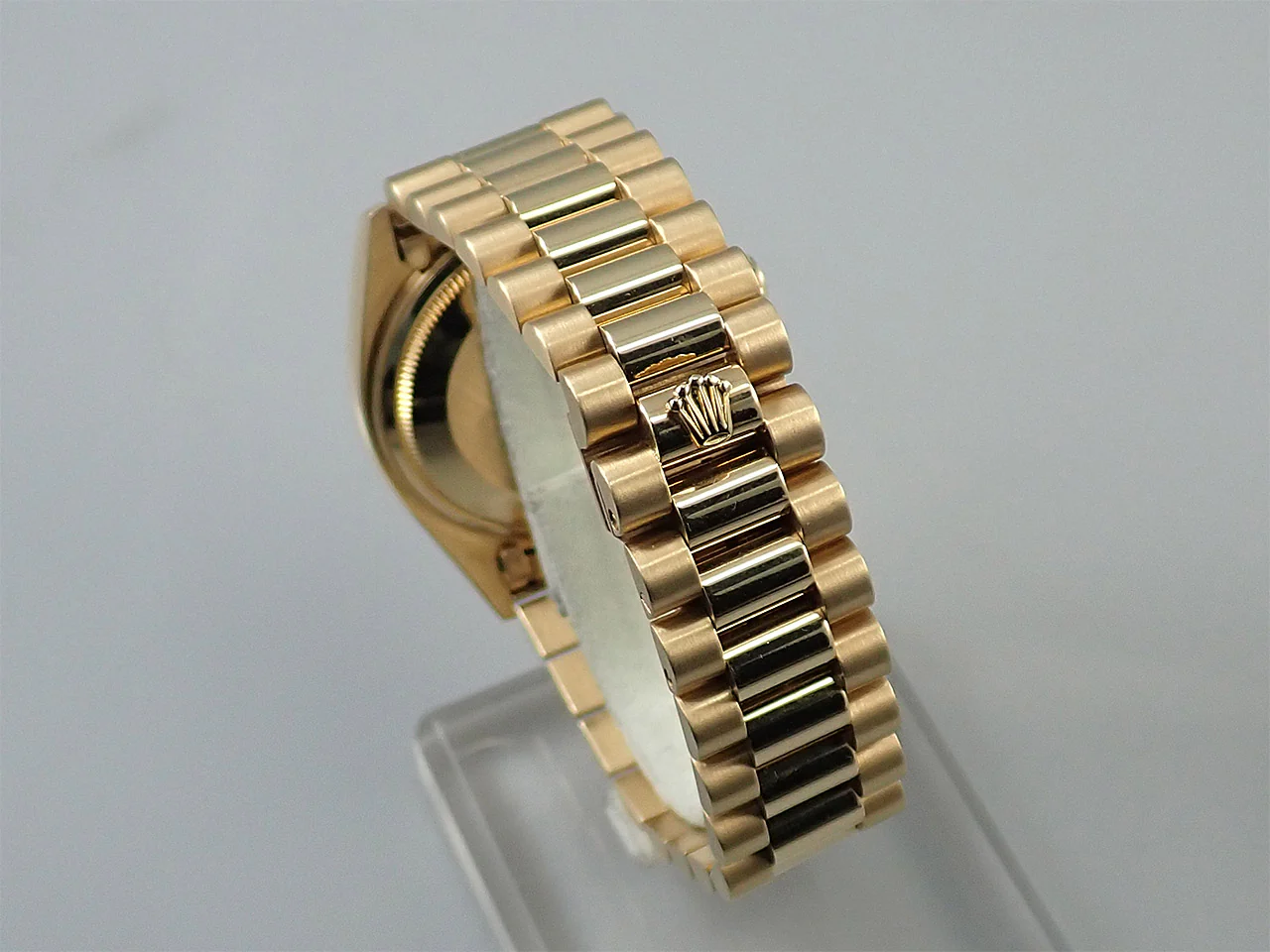 ロレックス デイデイト36 Ref.18038 イエローゴールド ブラック文字盤 - Image 8