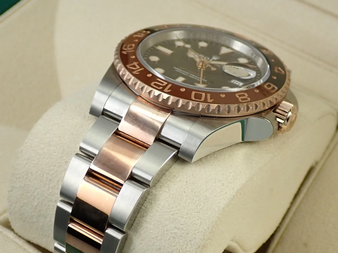 ロレックス GMTマスターII Ref.126711CHNR ステンレススチール/エバーローズゴールド ブラック文字盤 オイスターブレスレット - Image 6