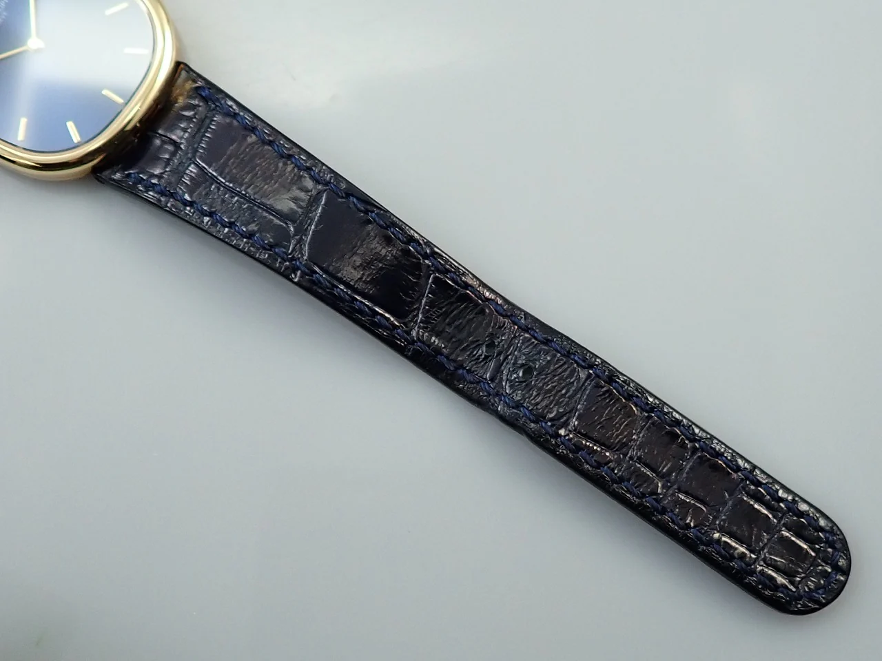 パテックフィリップ ゴールデンエリプス Ref.3738/100J-001 イエローゴールド ブルー文字盤 - Image 11