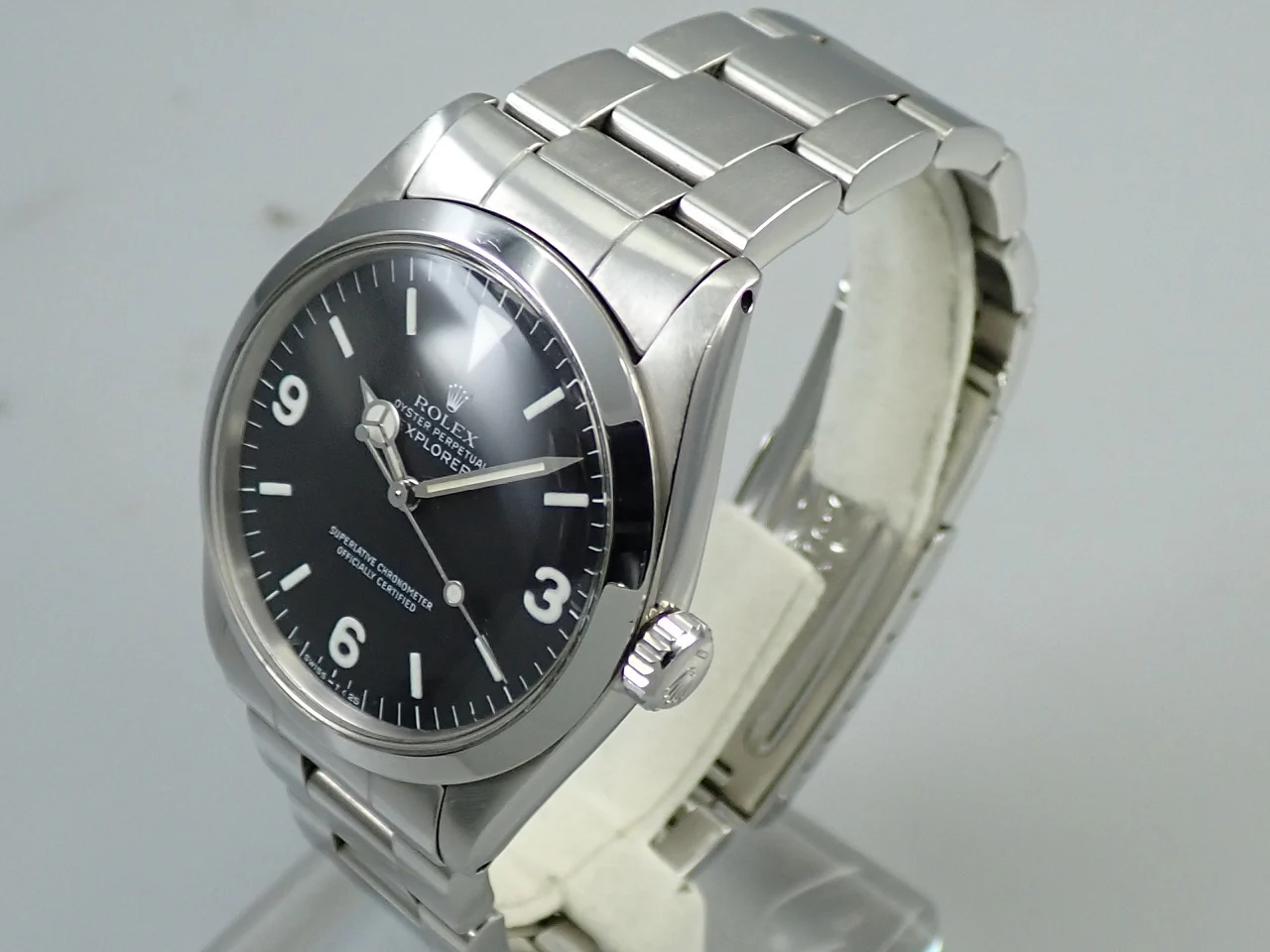 ロレックス エクスプローラーI Ref.1016 ステンレススチール ブラック文字盤 - Image 4