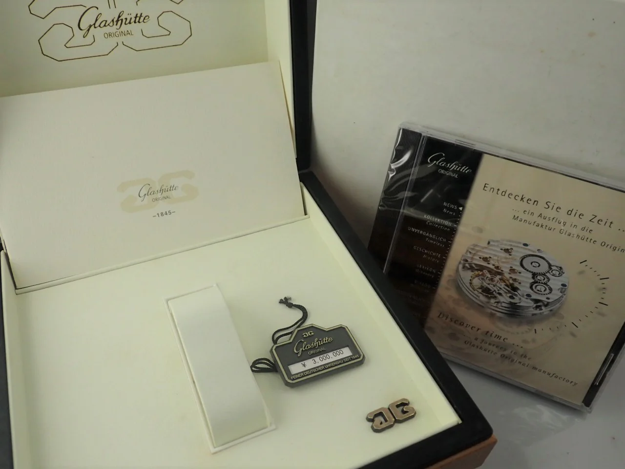 グラスヒュッテオリジナル セネタ マスターピース 1845 マイセン ラストエディション Ref.49-10-95-95-06 マイセン文字盤 中古 8RW1FFUS - Image 11