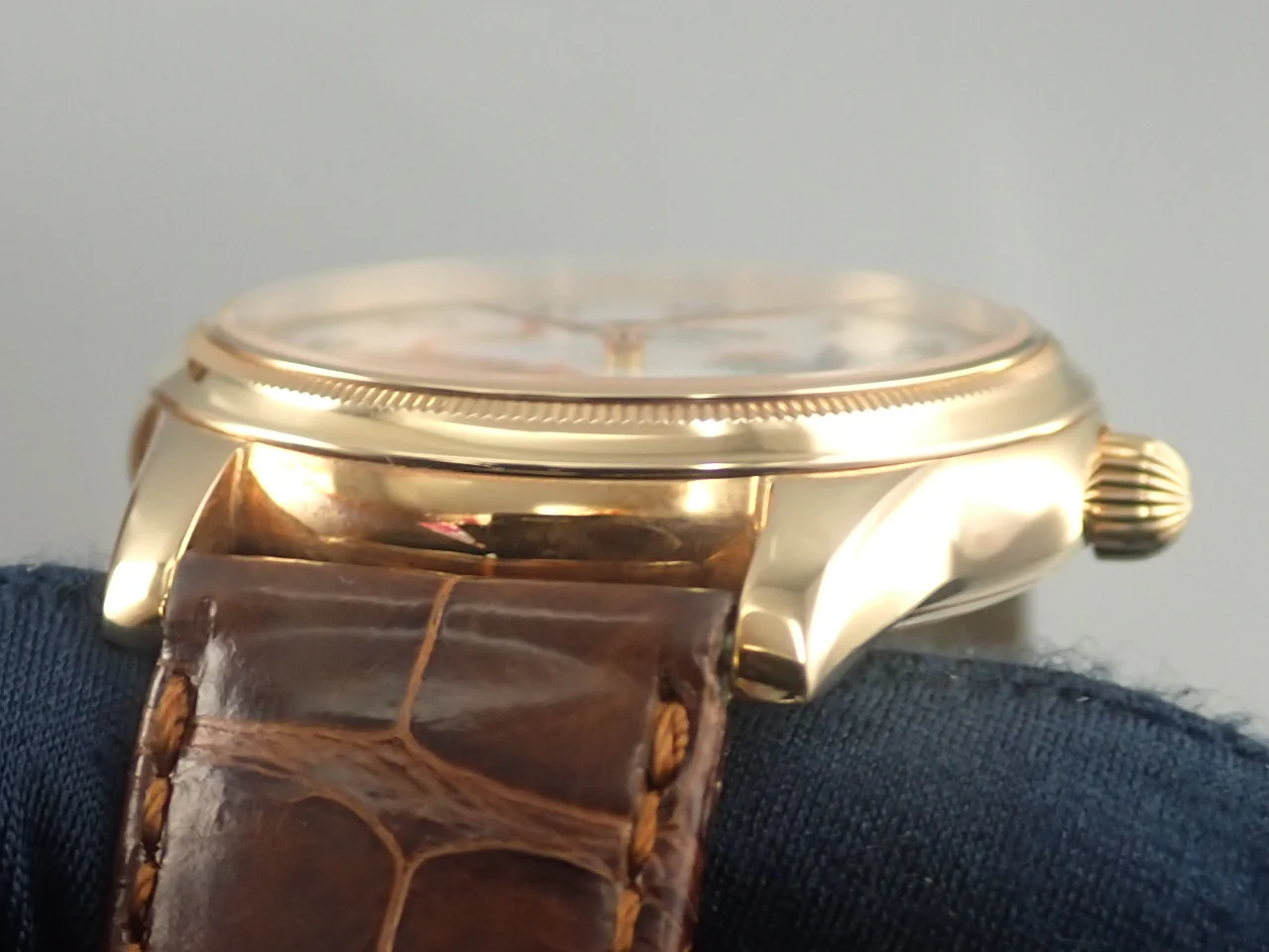 グラスヒュッテオリジナル セネタ マスターピース 1845 マイセン ラストエディション Ref.49-10-95-95-06 マイセン文字盤 中古 8RW1FFUS - Image 6