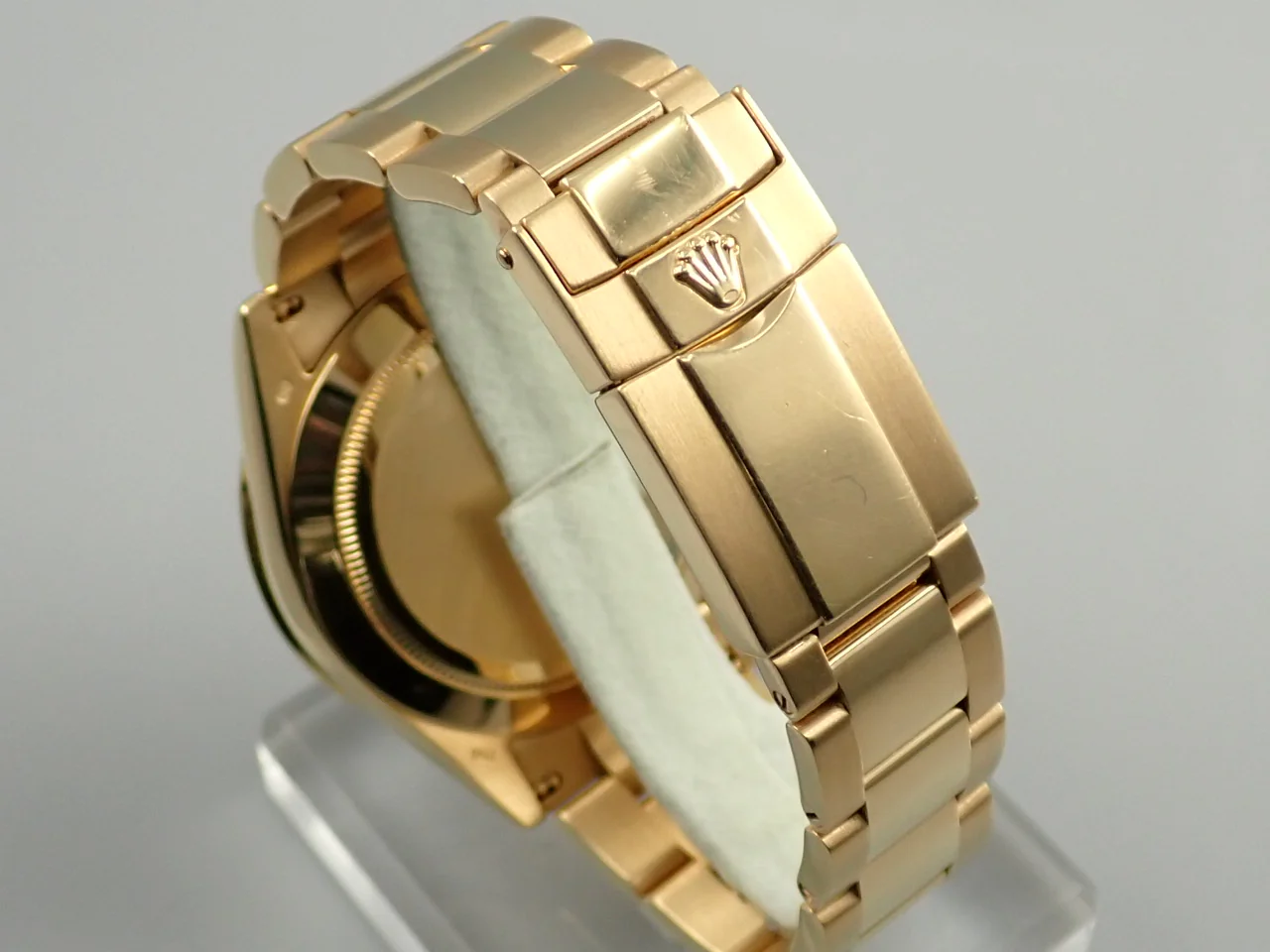 ロレックス デイトナ Ref.116568BR イエローゴールド ホワイトシェルx8Pダイヤ文字盤 - Image 7