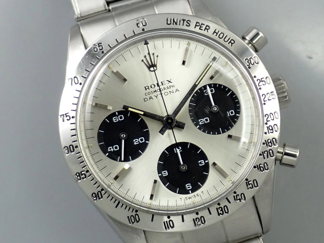 ロレックス デイトナ Ref.6239 ステンレススチール シルバー文字盤 - Image 3