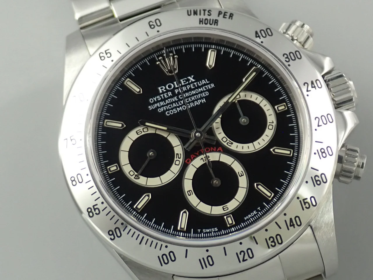 ロレックス デイトナ エルプリメロ Ref.16520 ステンレススチール ブラック文字盤 - Image 3