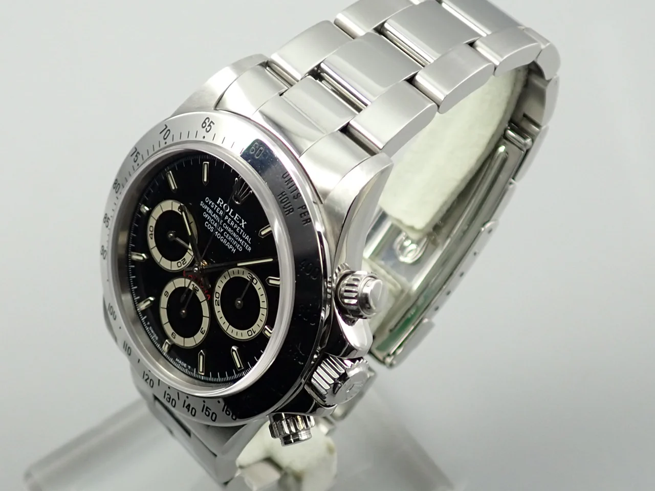 ロレックス デイトナ エルプリメロ Ref.16520 ステンレススチール ブラック文字盤 - Image 4