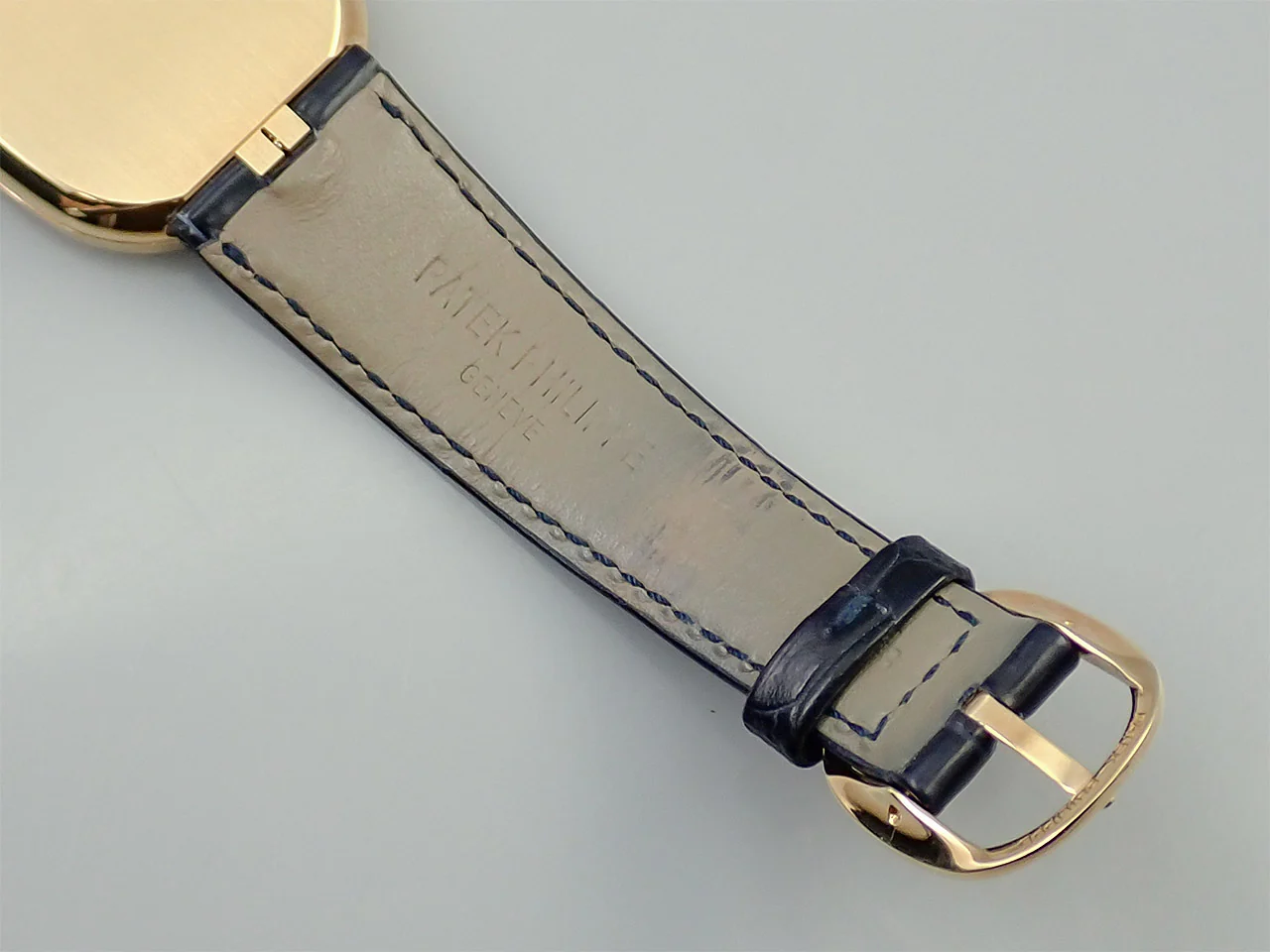 パテックフィリップ ゴールデンエリプス Ref.3738/100J-012 イエローゴールド ブルー文字盤 - Image 9