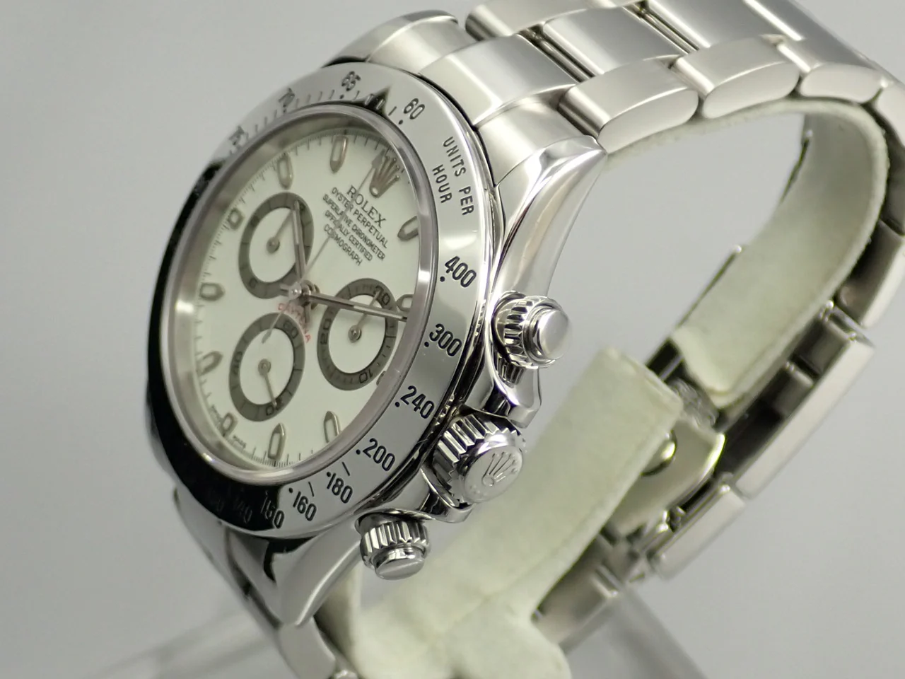 ロレックス デイトナ Ref.116520 ステンレススチール ホワイト文字盤 - Image 4